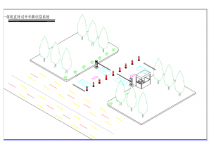 停车场管理系统示意图